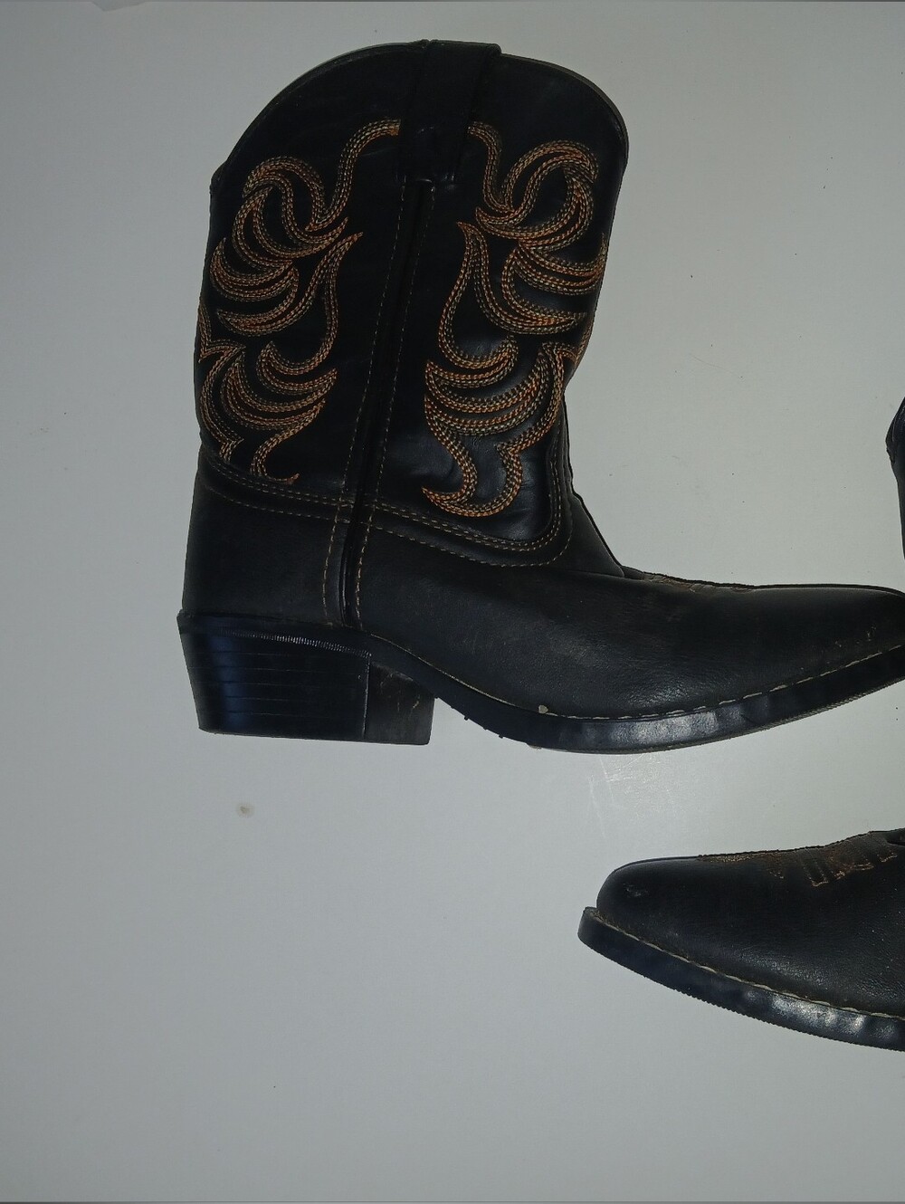 Youth Smoky Mountain  Western/Cowboy Boots (Brown/Black) - Size 3
